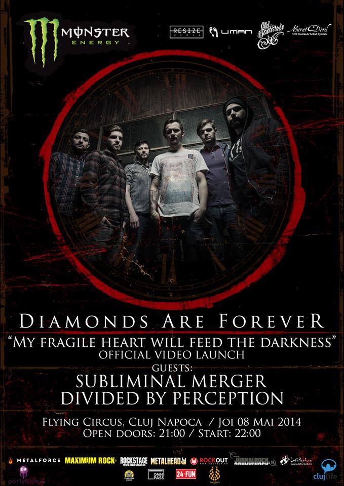 Diamonds Are Forever lanseaza noul single in Flying Circus Pub!